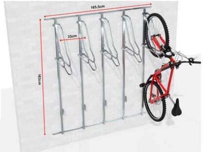 Soporte para 5 bicicletas LIFT PREMIUM Plus