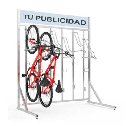 Soporte para 6 bicicletas Free Stand One Side Publi 6
