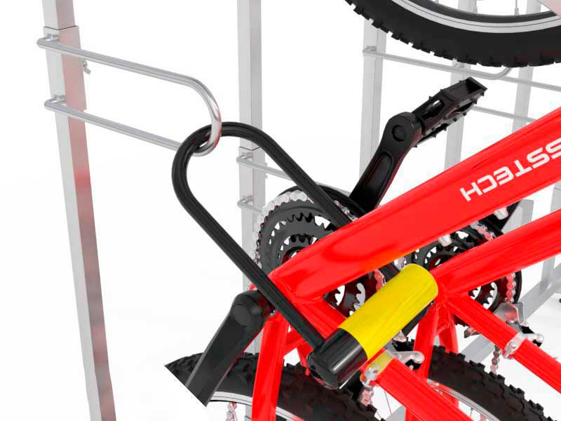 Stryser Soporte Bicicletas suelo Aparcamiento Vertical con fijación de  rueda almacenamiento compacto, sin dañar las paredes (3 puntos de apoyo) :  : Bricolaje y herramientas