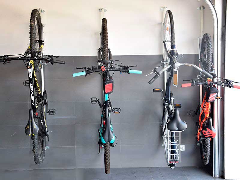 Soporte Bicicleta Pared Reforzado Premium Hornit Apoyo Suelo