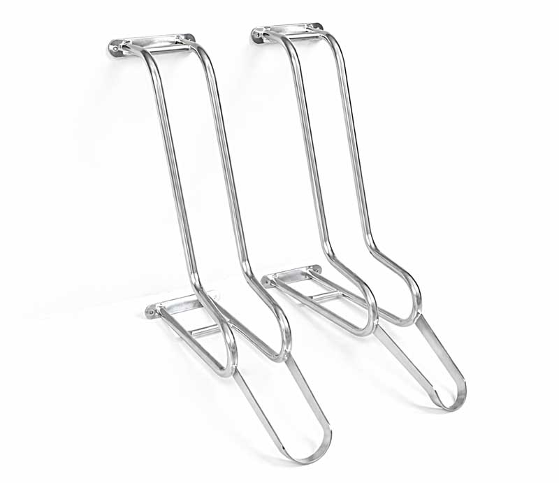 Dos anchuras disponibles del soporte de pared para bicicleta LIFT: estándar y e-bike MTB